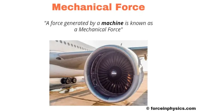 Mechanical force